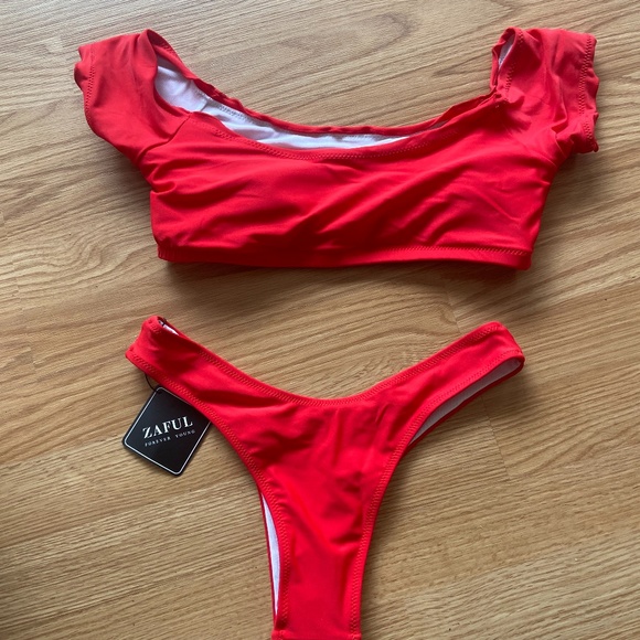 Red bikini